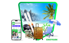 Otel Rezervasyonlarında %10 İndirim ENUYGUN Mobil Uygulamasında!